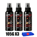 Car Headlight Restoration Polishing Kit - Headlamp Scratch Remover Repair Cleaning Paste Remove Oxidation Headlight Polish Spray