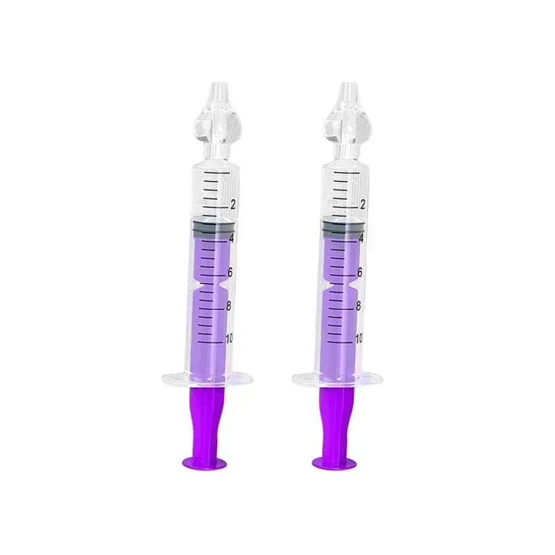 Needle Tube Baby Nasal Aspirator Syringe Baby Nose Cleaner Kids Rhinitis Nasal Washer Reusable Nasal Irrigator Washing for Child