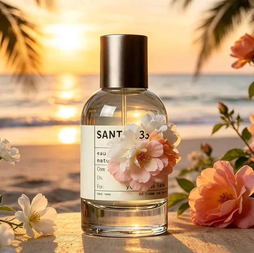 Santallll 33 neutral perfume spray fragrant wood tone, 3.4oz100ml, durable and fresh, suitable for any venue, perfume is the first choice for fragrance lovers