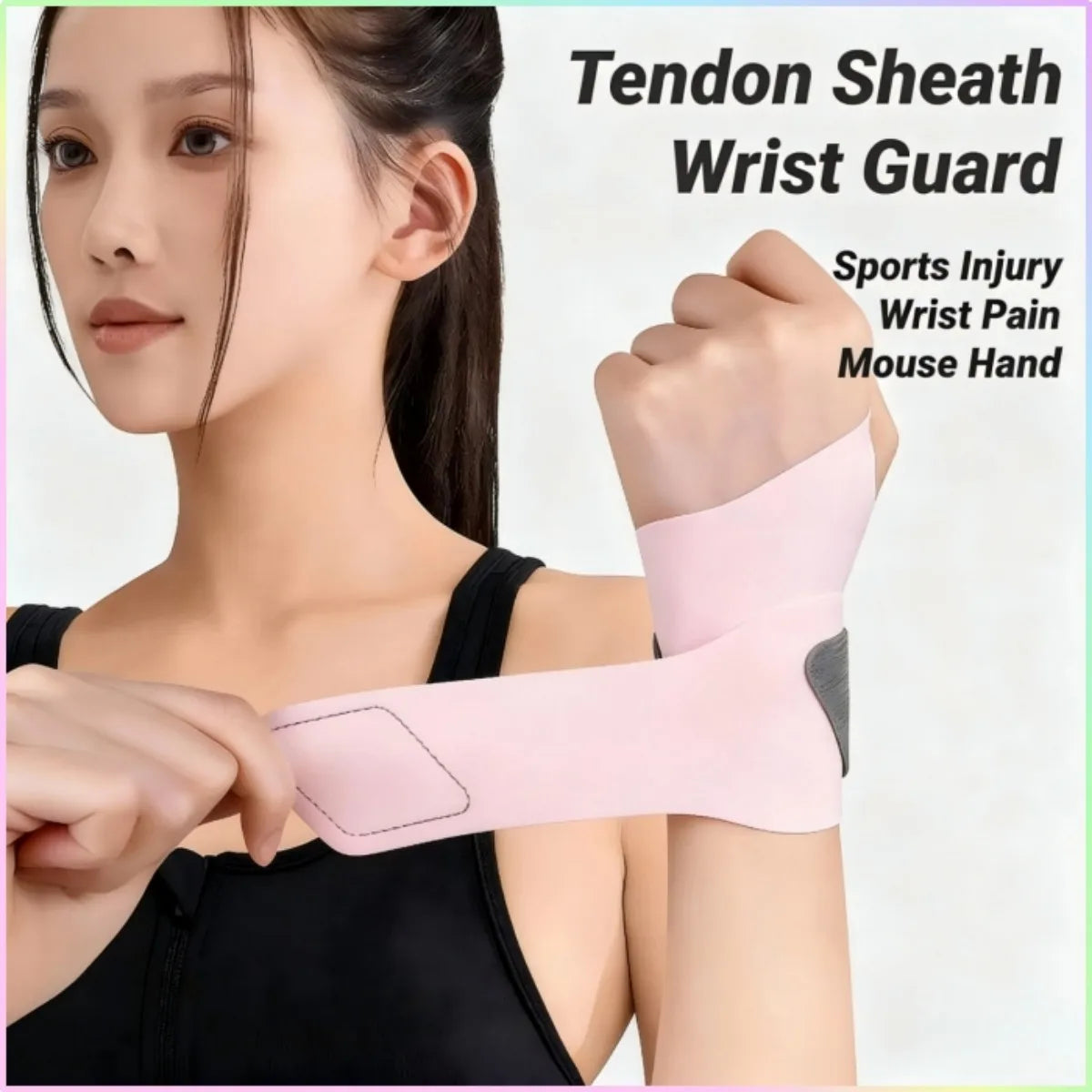 Ultra-thin Adjustable Wrist Strap – Breathable Support for Sprain, Arthritis & Tendonitis Pain Relief, Perfect for Fitness