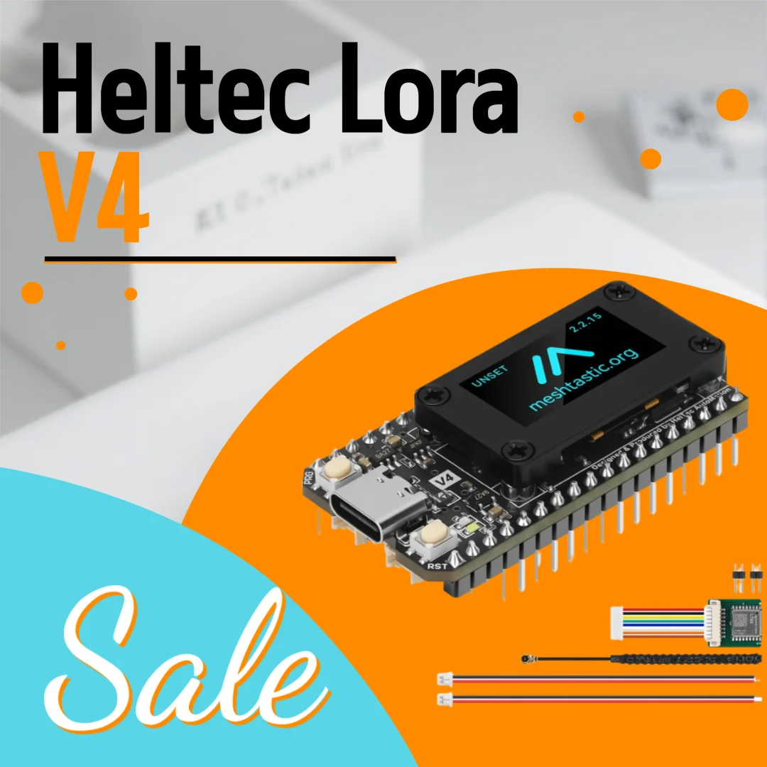 1/2 PCS Heltec V4 LoRa 32 Development Board Upgraded ESP32-S3 SX1262 WiFi Bluetooth 2MB PSRAM 16MB With GPS Module For IoT
