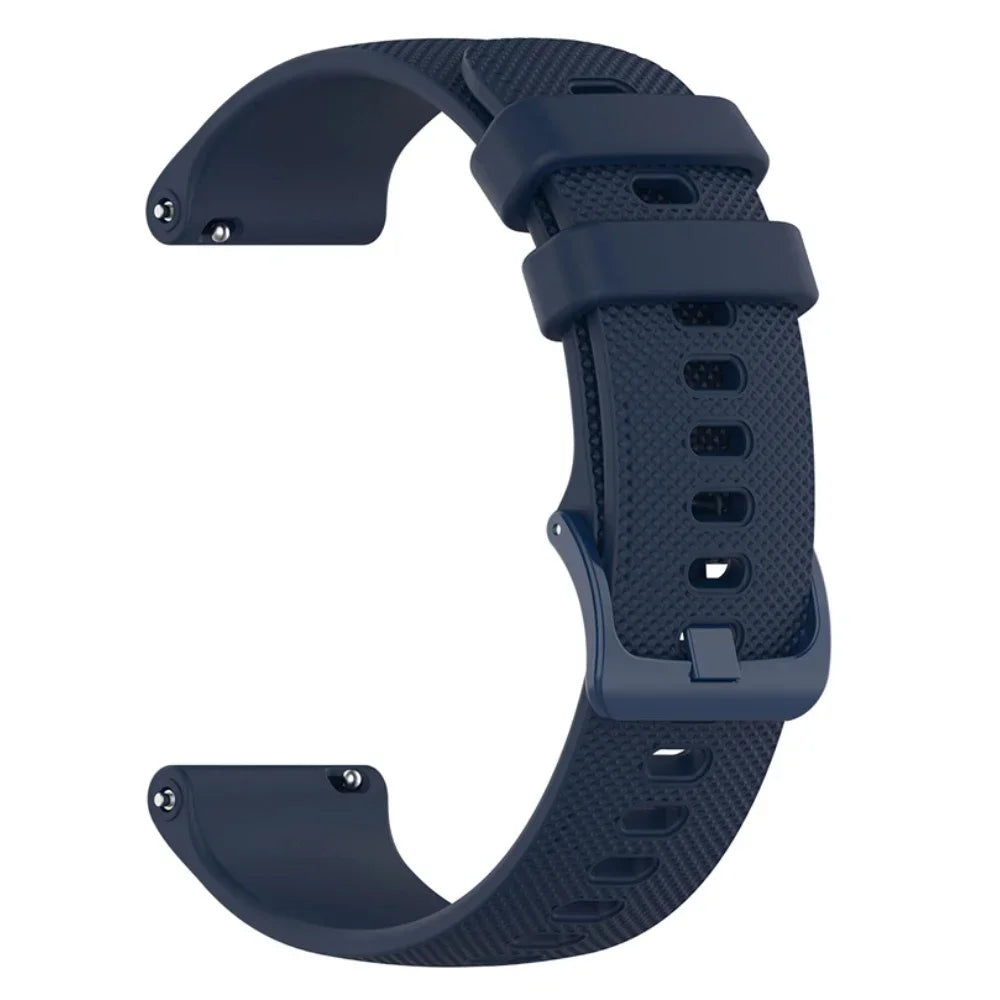 Sports Silicone 20mm 22mm Watch Strap For Garmin Venu 3 Band Forerunner 265 255 Music Vivoactive 4 For Garmin Venu Sq 2 Bracelet