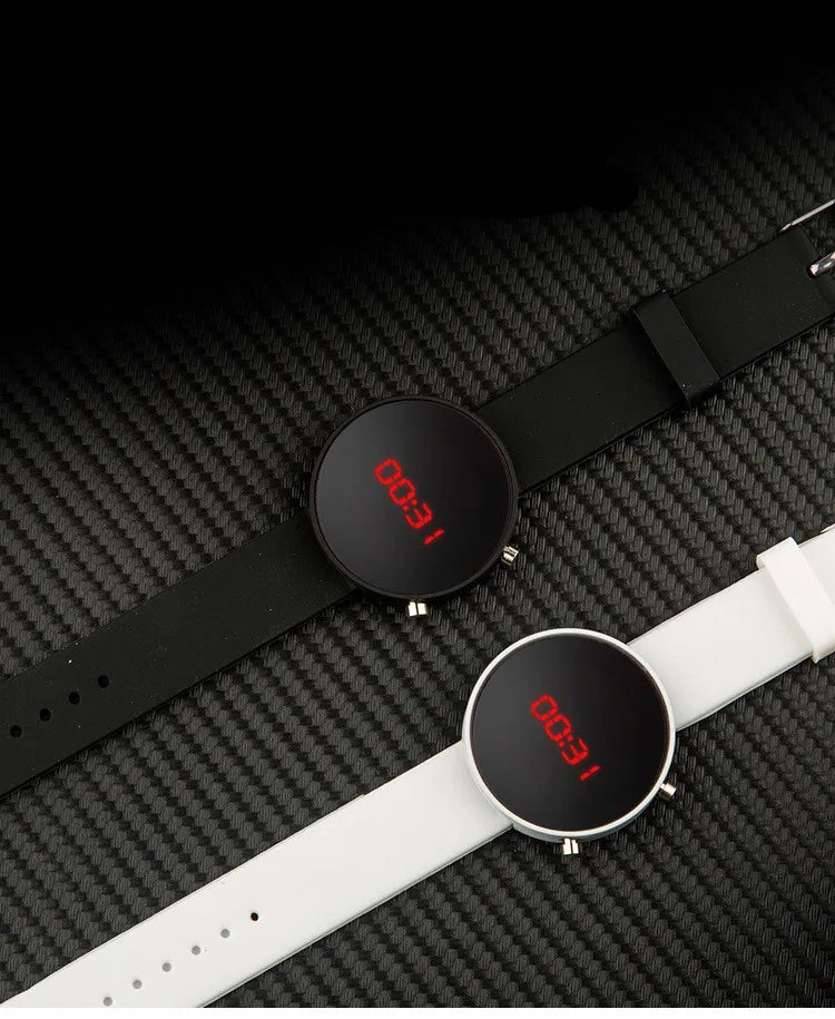 Fashion Digital Watch for Women Simple Men's LED Wrist Watch  Silicone Strap Casual Sports Ladies Watch Clock Gift Reloj Mujer