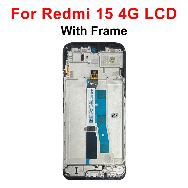 A- IPS For Xiaomi Redmi 12C 22120RN86G 12 LCD 14R 14C Display Touch Screen Digitizer Replace For Redmi 13C LCD 13 Display 15 15C