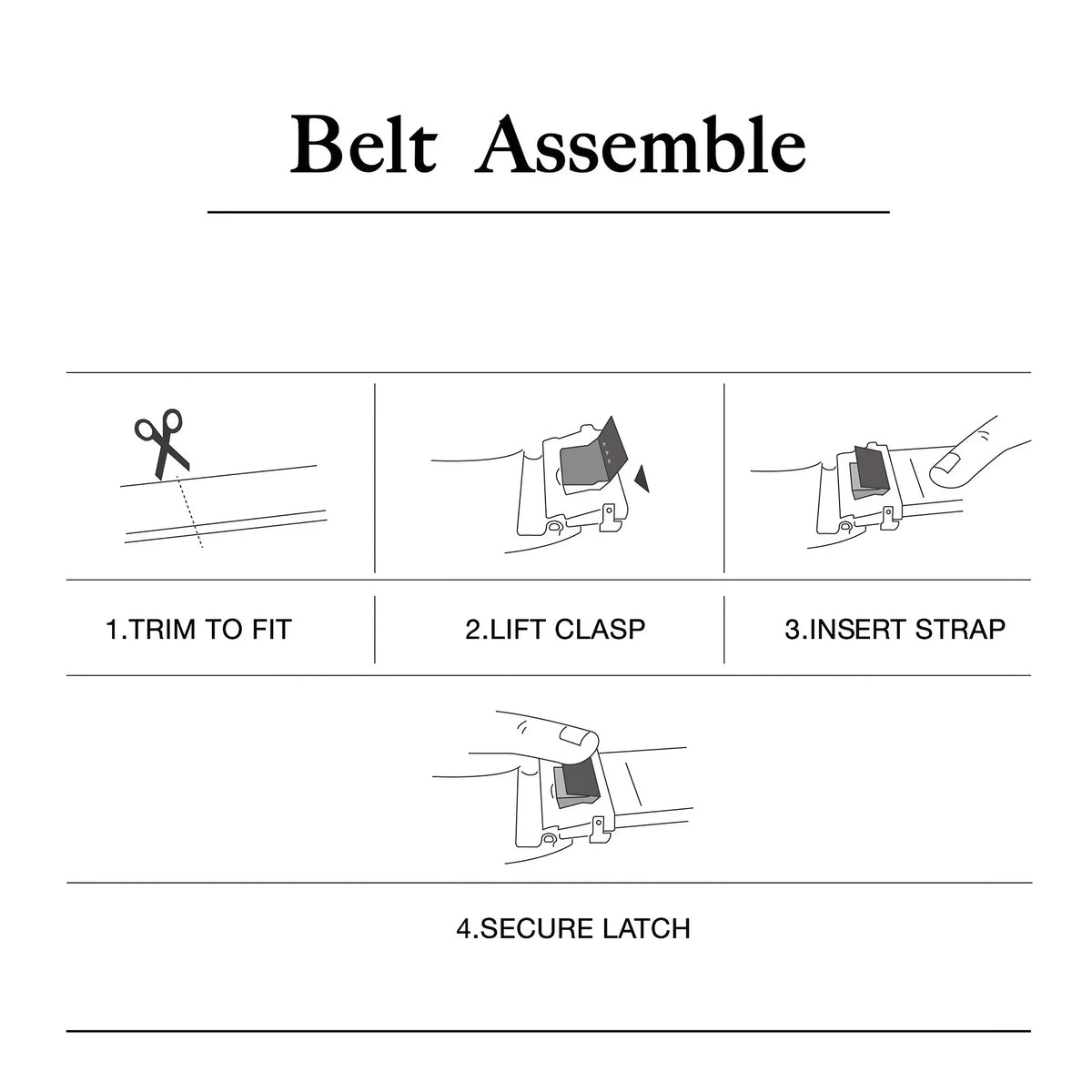 Belt Body No Buckle for Automatic Buckle 2.4 2.8 3.0 3.5cm Width Leather Belts Straps Without Buckle for Men Women 4 Size Wide