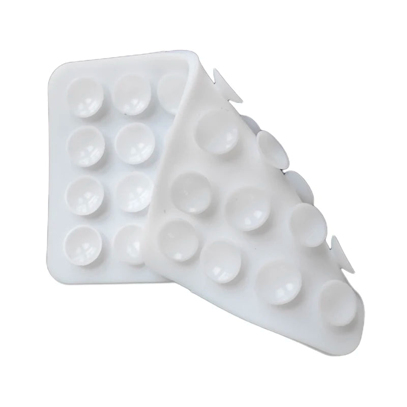 1pcs Backed Adhesive Sucker Pad For Fixed Pad Double Single Side Silicone Suction Pad For Mobile Phone Fixture Suction Cup