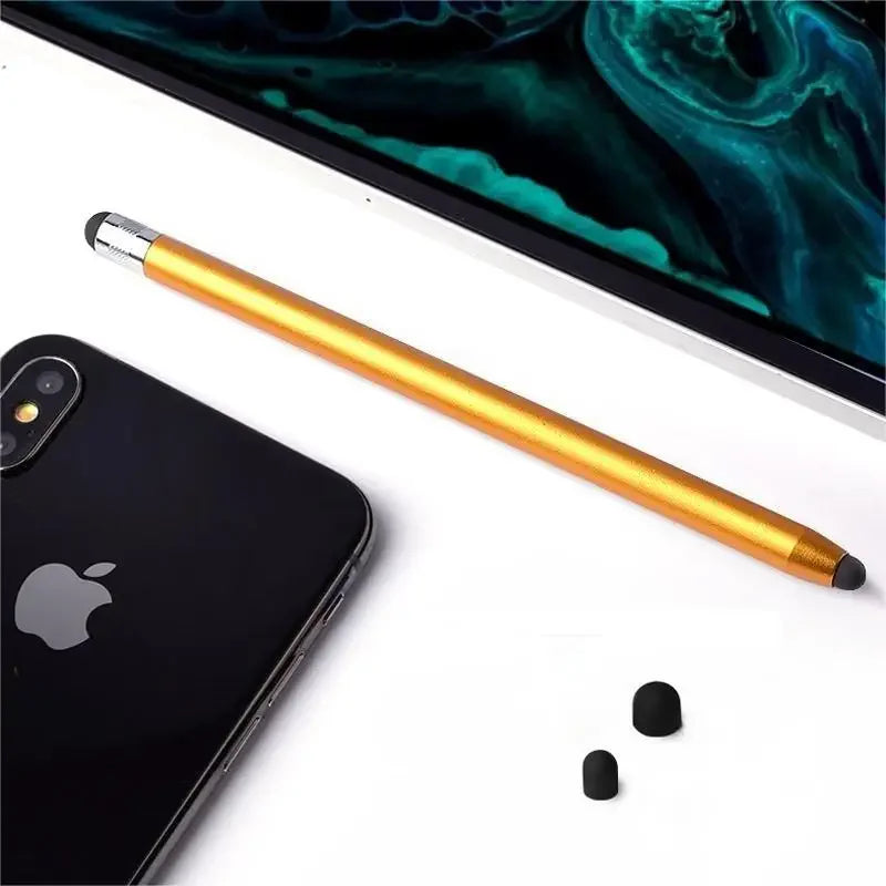 Universal Touch Pen For iPad Android Smart Phone Android Stylus For Tablet Pencil Capacitive Stylus Double Dual Silicone Head