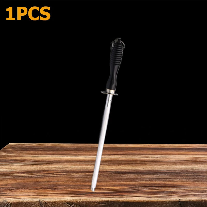 WXCOO Professional Hand Forged Butcher Knife with Wooden Handle Stainless Steel Boning Knife Cutter Full Tang Kitchen Knife