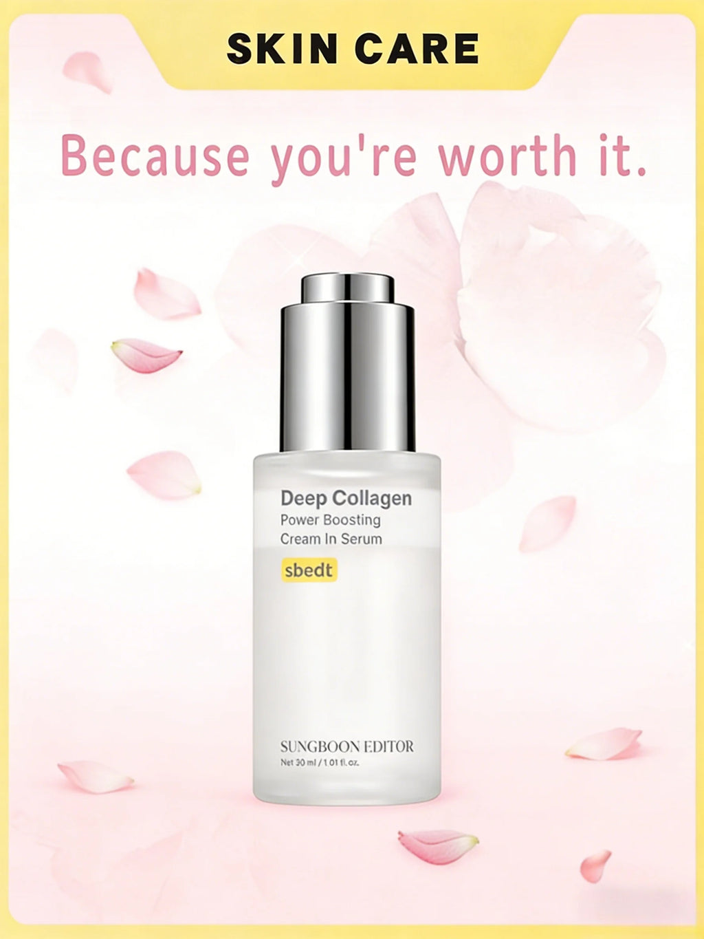 2 Pcs/1 Pcs Sungboon Editor Deep Collagen Wrinkle Filler Serum |     Volufiline + Collagen + Niacinamide |     Firming, Skin Care