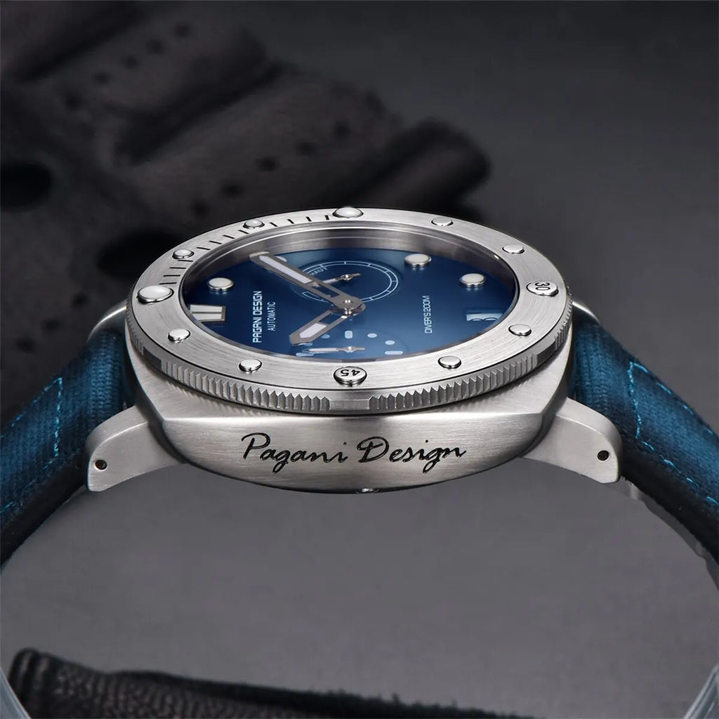 PAGANI Design 2026 New Men Automatic Mechanical Watches Top Brand Luxury 200M Waterproof AR Sapphire Watch for Men