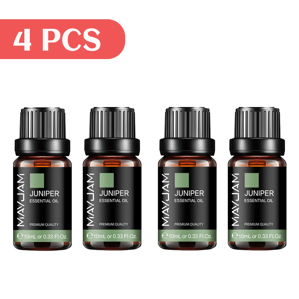 MAYJAM 10ML Myrrh Camphor Thyme Vetiver Cypress Cajeput Essential Oil For Humidifier Diffuser Burner Making Scented Candle