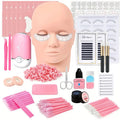 Professional False Eyelash Extension Practice Kit Eye Lashes Extension Grafting for Beginner Artist Practice Makeup Tool Set Kit