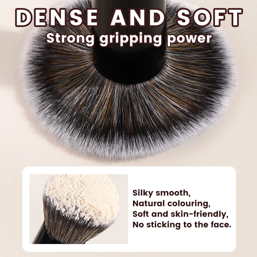MAANGE 11pcs Makeup Brushes with Storage Bag Multi-purpose Facial Brush Powder Brush Powder Blusher Brush Eye Detail Brushes