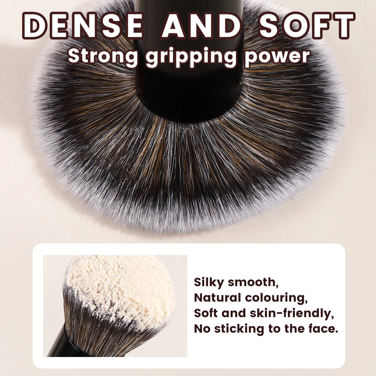 MAANGE 11pcs Makeup Brushes with Storage Bag Multi-purpose Facial Brush Powder Brush Powder Blusher Brush Eye Detail Brushes