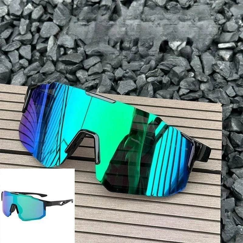Outdoor Cycling Sports Glasses High-definition Men's Sunglasses UV Resistant Sunglasses Hiking and Running Goggles