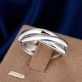 Free Shipping for Women Lady Wedding Beautiful Charm Fashion Women 925 Sterling Silver Rings Jewelry Cute Lover Gift