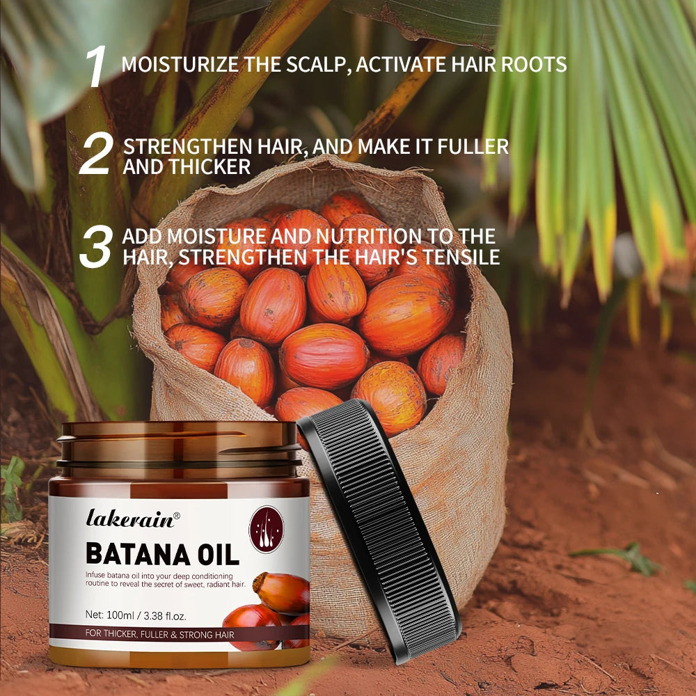 Hair Growth Batana Oil Unrefined Raw for Enhance Efficacy for Thicker Strength Moisturize the scalp Add moisture and nutrition