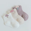 Baby Cartoon Socks – Three-Pair Set
