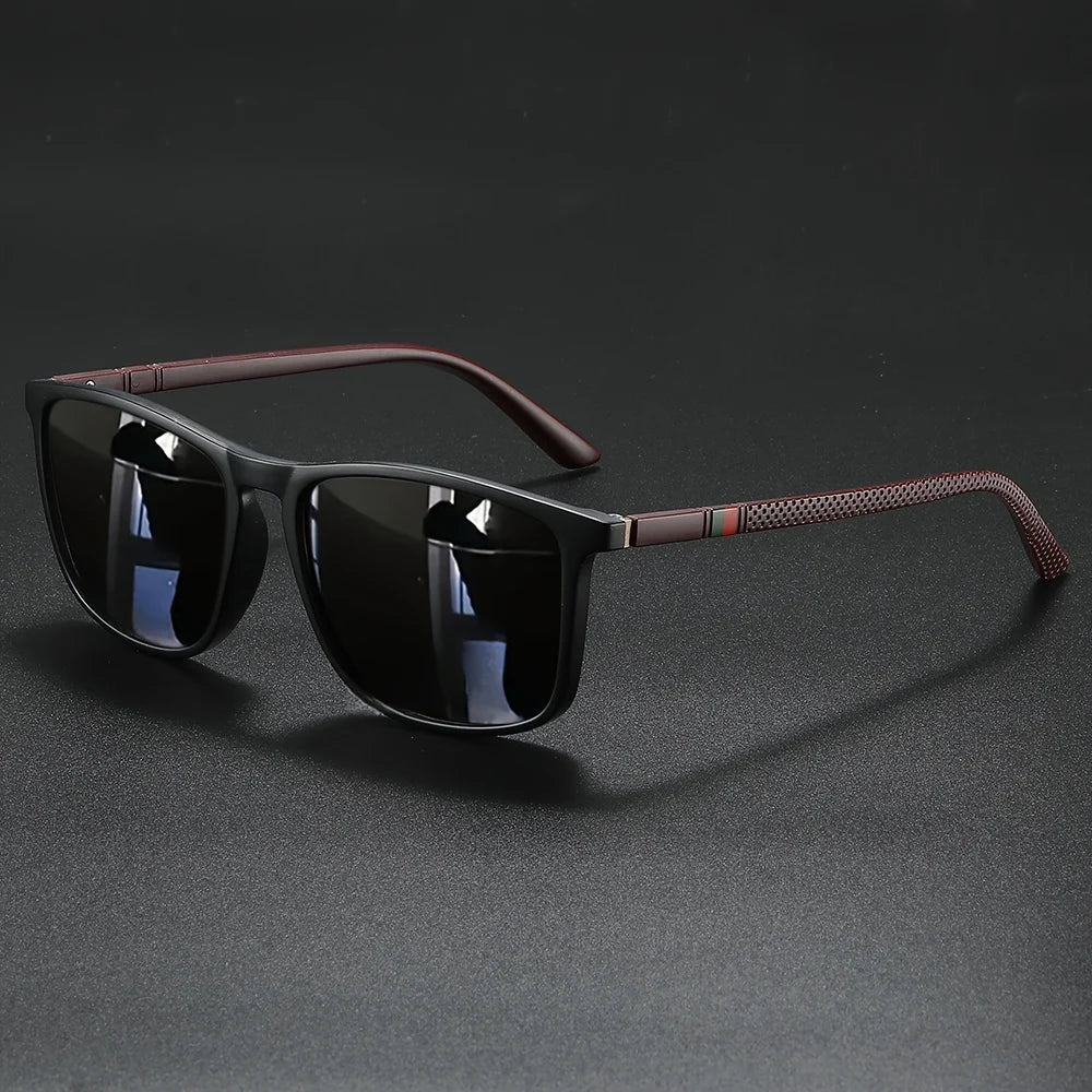 1_2pcs Luxury Square Vintage Polarized Cycling Sunglasses UV400 Men Women Fashion Eyewear Travel Driving Fishing Sun Glasses