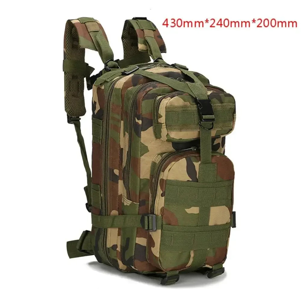 30L Waterproof Military Tactical Backpack 1000D Large Assault Bag for Outdoor Hiking Camping Hunting