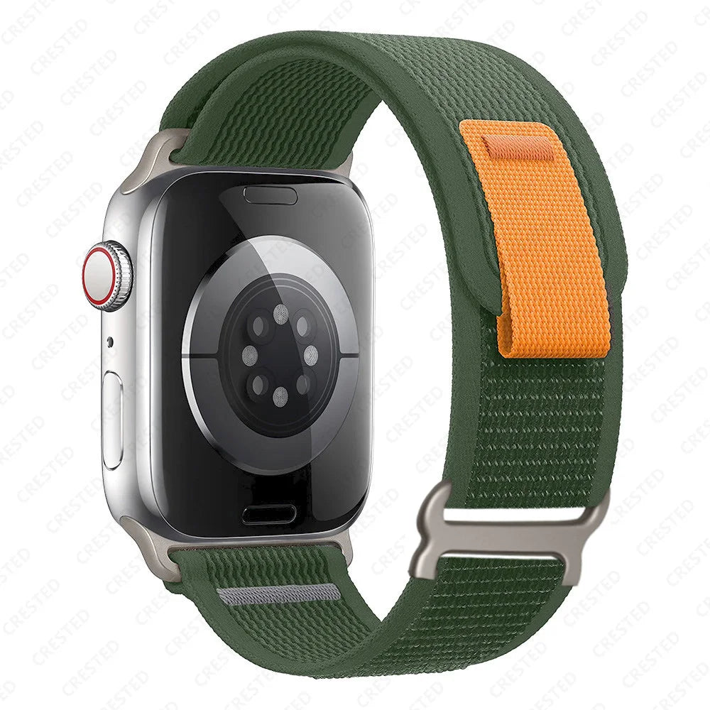 Trail Loop For apple watch band 44mm 40mm 49mm 45mm 41mm 42mm 44 45 mm correa bracelet iWatch Ultra 2 series 7 6 3 se 8 9 strap