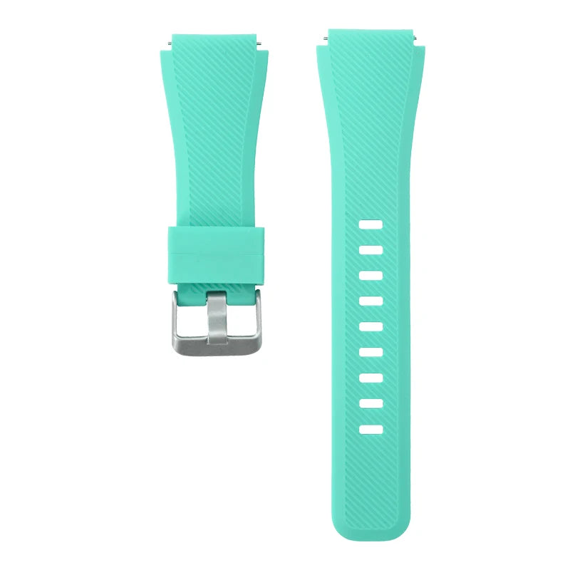 20MM 22MM Silicone Strap for Samsung Galaxy Watch 4 5 6 7 44mm 40mm 5 Pro Classic 42 46mm 43 47mm Band Active 2 Gear S3 Bracelet