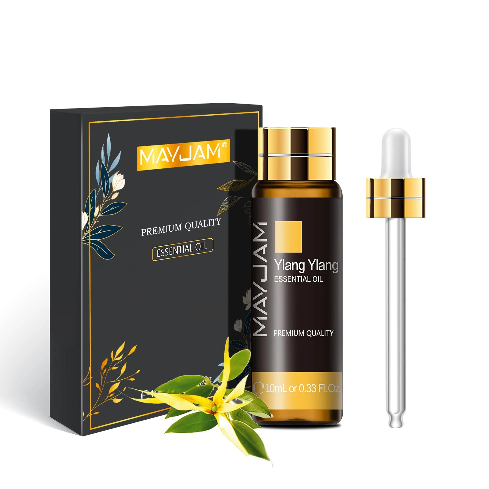 MAYJAM Vanilla Lavender Jasmine Eucalyptus Sweet Orange Patchouli Lemongrass Cinnamon Rosemary Rose Citronella Essential Oil