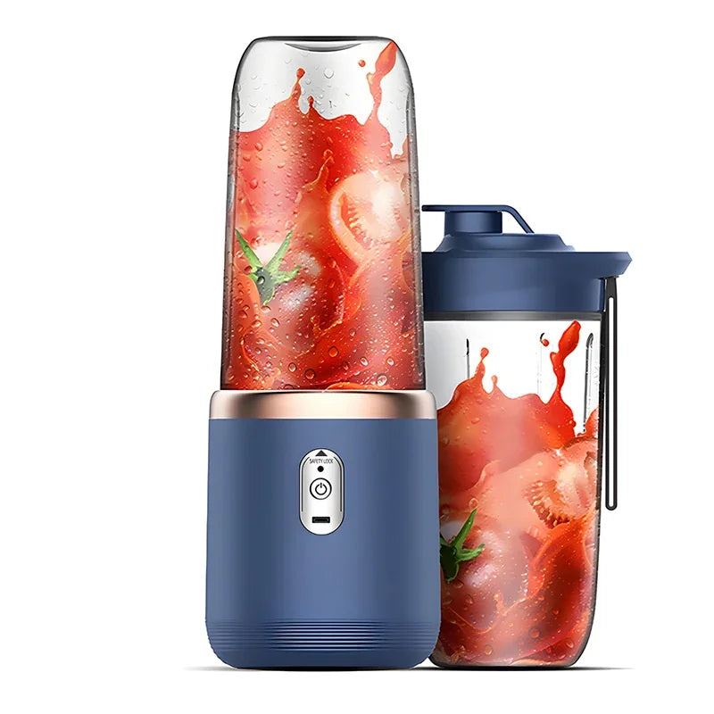 Electric Portable Juicer Blender 400ml USB Charging Fruit Smoothie Maker for Lemon Orange - Compact Juicing Cup Smoothie Blender
