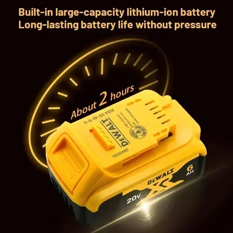 DeWALT 100% Original Battery 20V/60V 9000mAh MAX FlexVolt for DCB200 DCB205 DCB206 DCB209 DCB182 Power Tool Battery Air Transpor