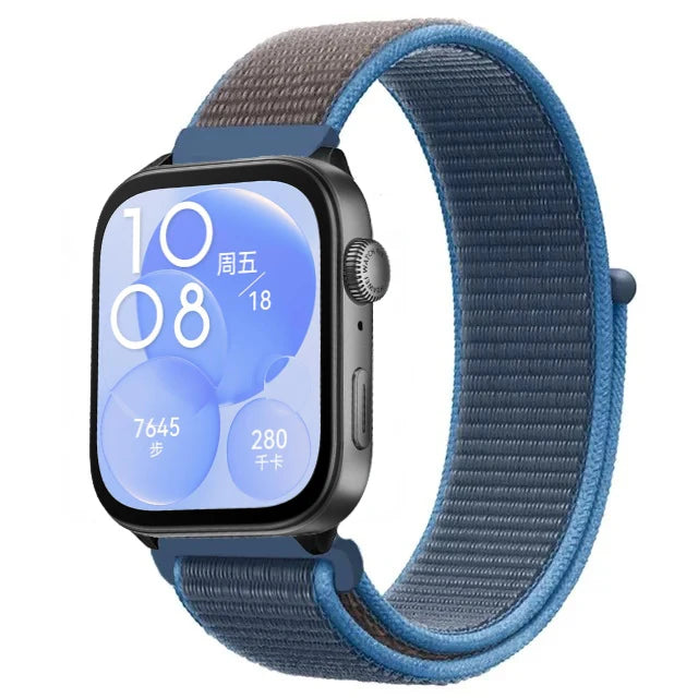 Nylon Loop Strap For Huawei Watch Fit 5/4/3 Sport Breathable Replacement Bracelet Wristband Huawei Watch Fit 4 5 Pro Accessories