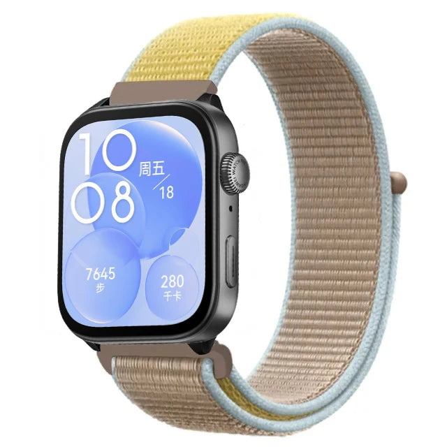 Nylon Loop Strap For Huawei Watch Fit 5/4/3 Sport Breathable Replacement Bracelet Wristband Huawei Watch Fit 4 5 Pro Accessories