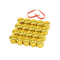 17mm/19mm/21mm 20Pcs Car Wheel Nut Caps Protection Covers Caps Auto Hub Screw Cover Black Car Tire Bolt Nut Cap Tyre Decoration