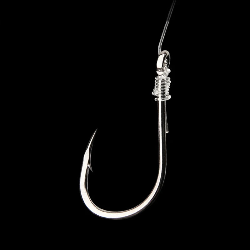 High Carbon Steel Fish Hook Iron Barbed Hooks For Saltwater Freshwater