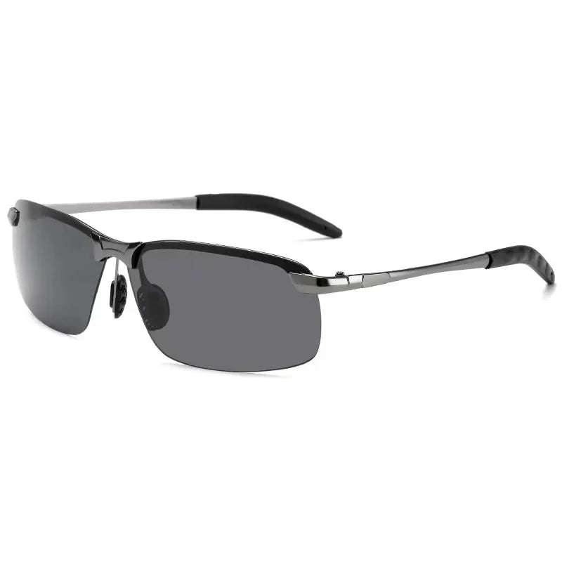 1/2pcs Photochromic Polarized Sunglasses Intelligent Color Changing Sun Glasses Driving Fishing Cycling Day Night Vision Goggles