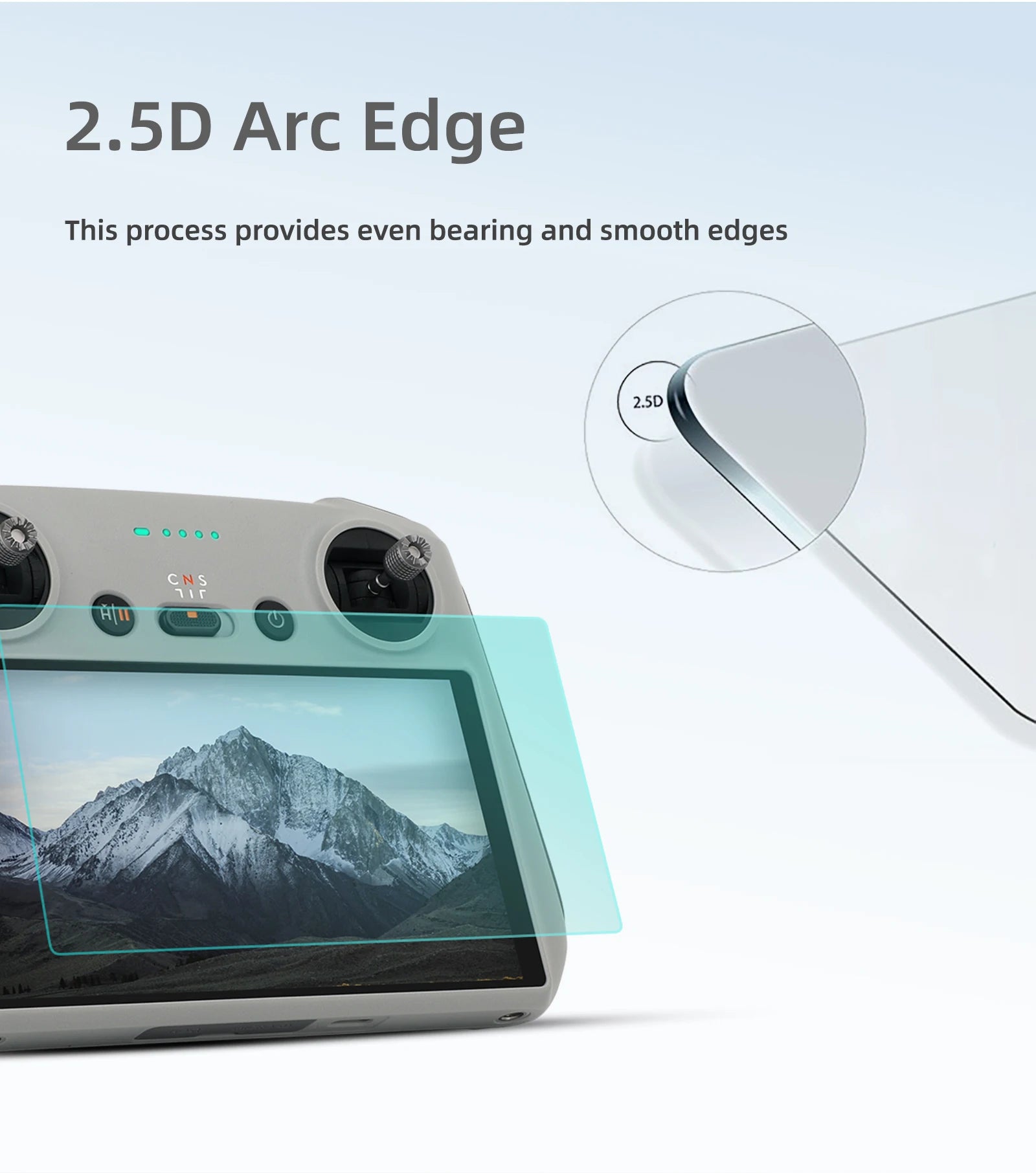 Protective Film for DJI Mini 3/3 Pro Mini 4 5 Pro HD Glass Screen Protector Anti-Scratch Screen Film RC RC 2 Remote Accessories