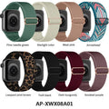 8 Packs Band Compatible with Apple Watch 38 40 41 42 44 45 49mm,Adjustable Nylon Strap for IWatch Series 8/7/6/5/4/3/2/1/SE