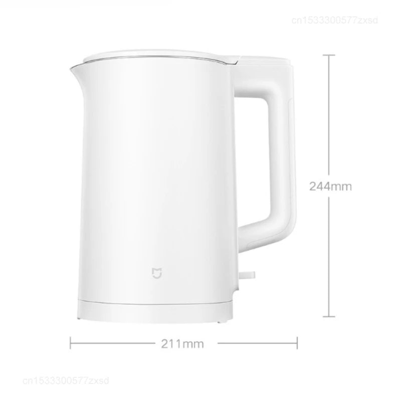 Mijia N1 Electric Kettle Fast Hot Boiling Stainless Water Kettle 220V Smart Electric Kettles 1.5L 1500W Home Tea Coffee