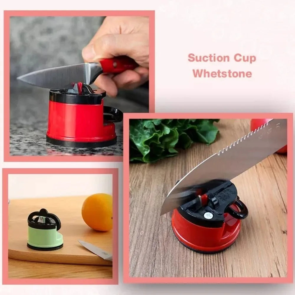 2026 Knife Sharpener Sharpening Tool Easy And Safe To Sharpens Kitchen Chef Knives Damascus Knives Sharpener Suction