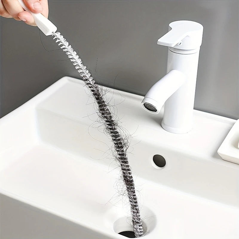 1pcs 45CM Pipeline Dredging Machine、Sewer、Hair Cleaner、Facial Sink、Cleaning brush、Water Pipe Dredging Tool、Sacred Tools