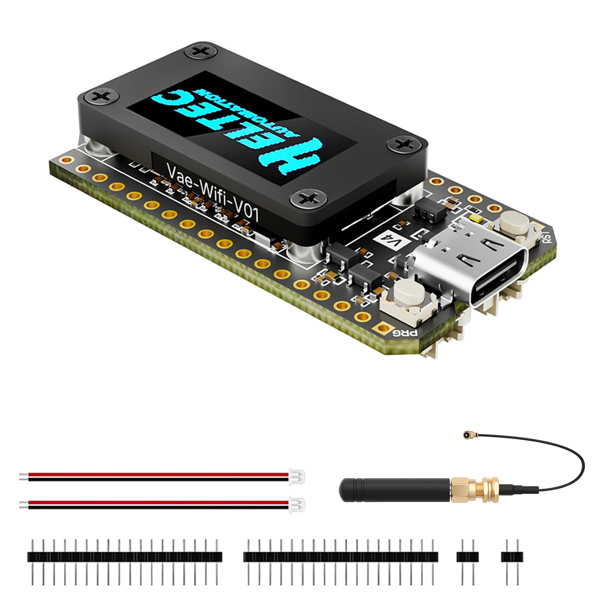 Heltec V4 ESP32 Development Board Upgraded ESP32-S3 SX1262 LoRa Module WiFi Bluetooth 2MB with 915MHz Antenna for Meshtastic