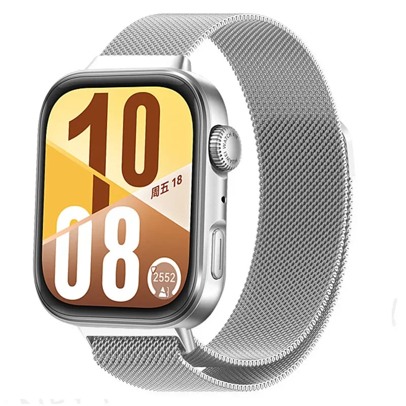 Milanese Loop Band For Huawei Watch FIT 4 pro-Fit 4 Strap Magnetic stainless steel correa for Huawei Fit 3 Fit4 bands Accessorie