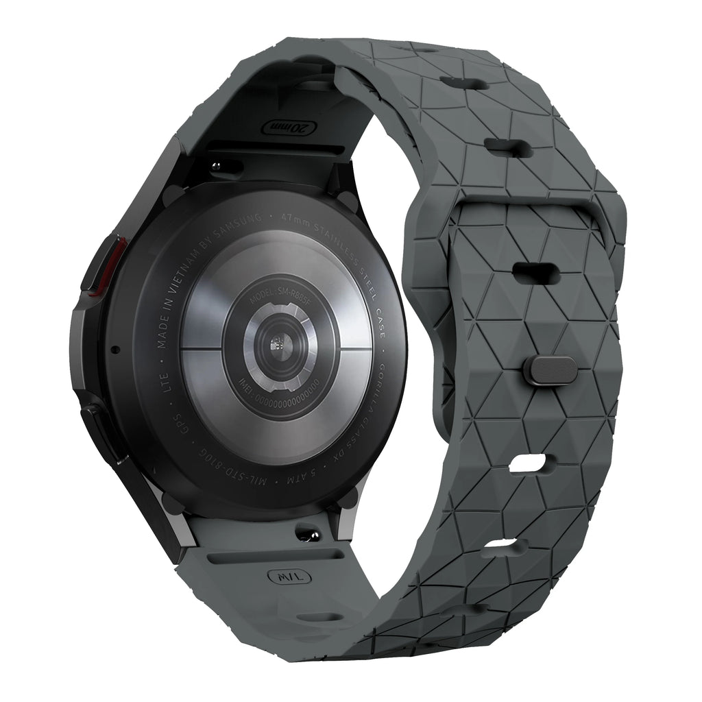 Silicone Band for Samsung Galaxy Watch 6 44mm 40mm/5/6 Classic 43mm 47mm/5 pro 45mm No Gaps 20mm Bracelet Galaxy watch 4 strap