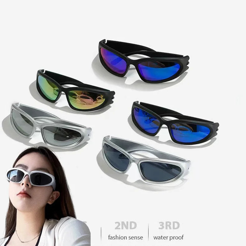 New Y2k Sunglasses For Men And Women Sports Cycling Glasses Luxury Sun Glasses Fashion Sport Eyewear UV400 Goggles