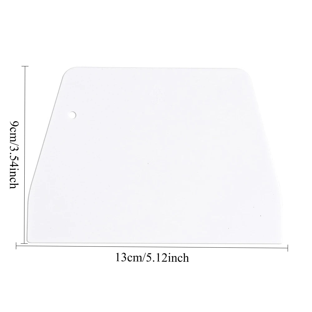 Multipurpose Dough Cutter Bowl Scraper for Bread Dough Fondant Cake Cream Spatula DIY Pastry Cutters Scrapers Kitchen Baking Kit