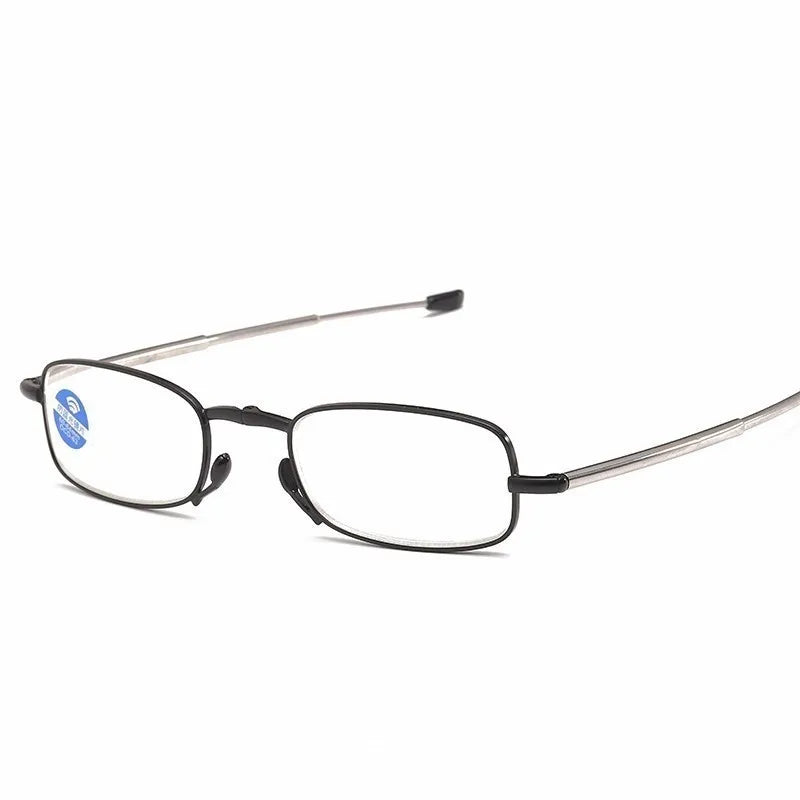 Gift Case Foldable Reading Glasses +1.00 to +4.00 Strength Men Women Anti Blue Light Farsightedness Eyewear