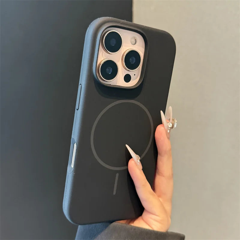 Original Liquid SiliconMagsafe Case ForiPhone 17 Air 16 15 Plus 14 13 12 11 Pro Max Magnetic Wireless Charge Soft Rubber Cover