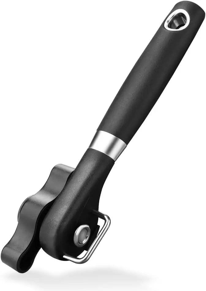 Heavy Duty Manual Can Opener Sturdy Stainless Steel with Comfort Grip It Also Functions As A Multi-functional Bottle Opener.