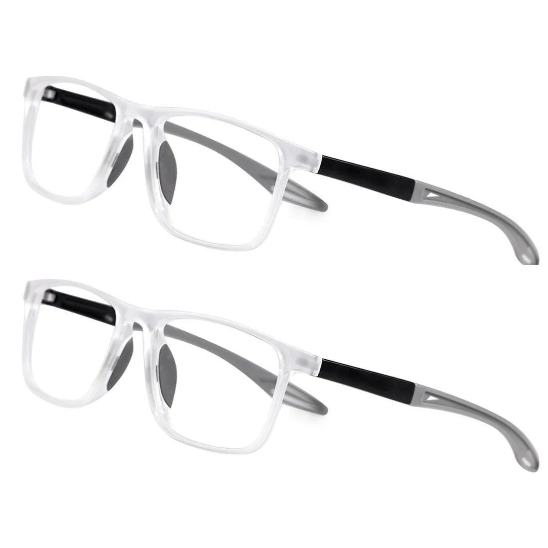 2 Pack Smart Automatic Zoom Eyeglasses Anti-Blue Light Reading Glasses Men Women Optical Spectacle Intelligent Zoom Eyeglass