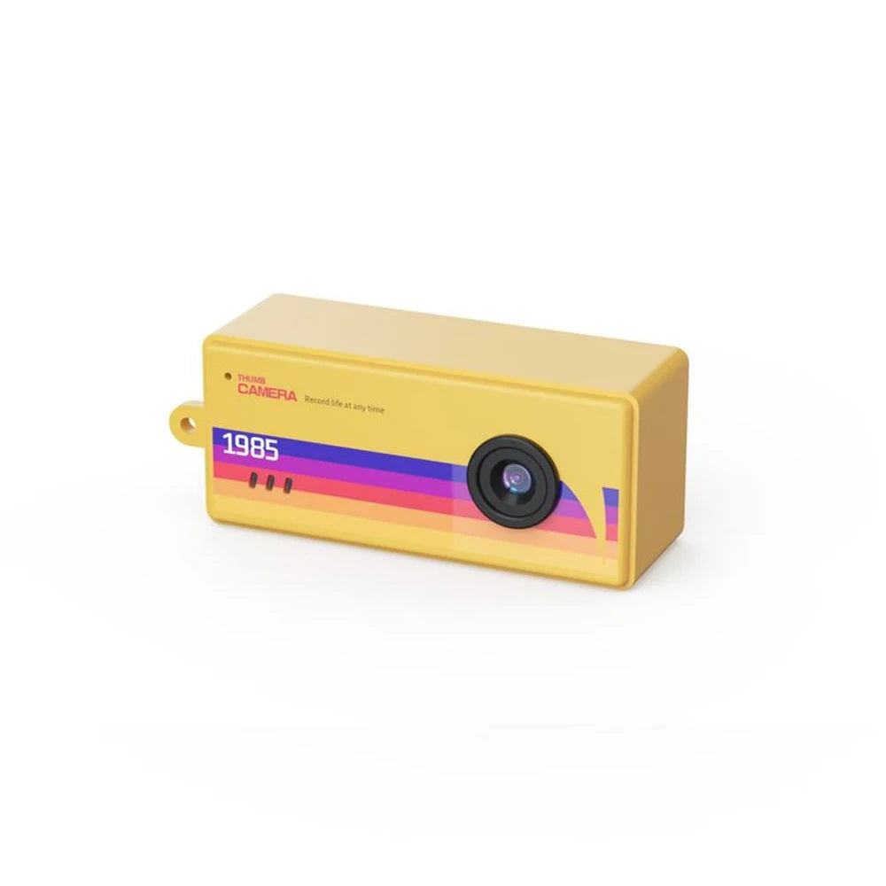 Magecam Digital Camera 0.96 Inch Keychain Camera Retro Support Memory Card 1080P Very Small Camcorder Video Recorder with Flash