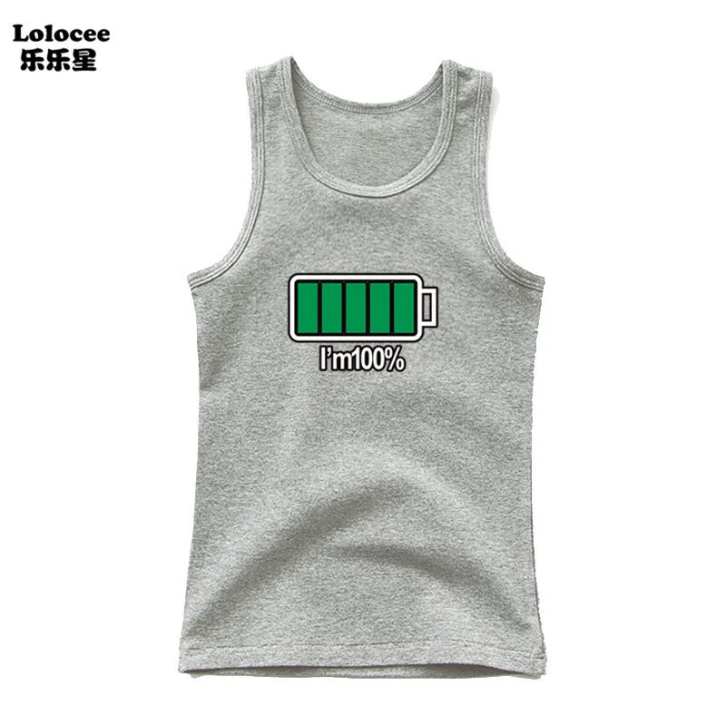 Kids Animal Sea Shark Sleeveless T-shirt 2023 Summer Children Tank Tops Baby Kids Cool Tees 3-14 Years Old